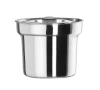 Bemar Hendi Ranger avec robinet de vidange, 8 L, 1000 W, 60,4 x 33,2 x 31,5 cm, bac 2x4 L, 3xGN 1/3 | HENDI 201473
