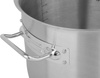 Casserole haute en acier inoxydable - capacité 98 L avec couvercle | YATO YG-00020
