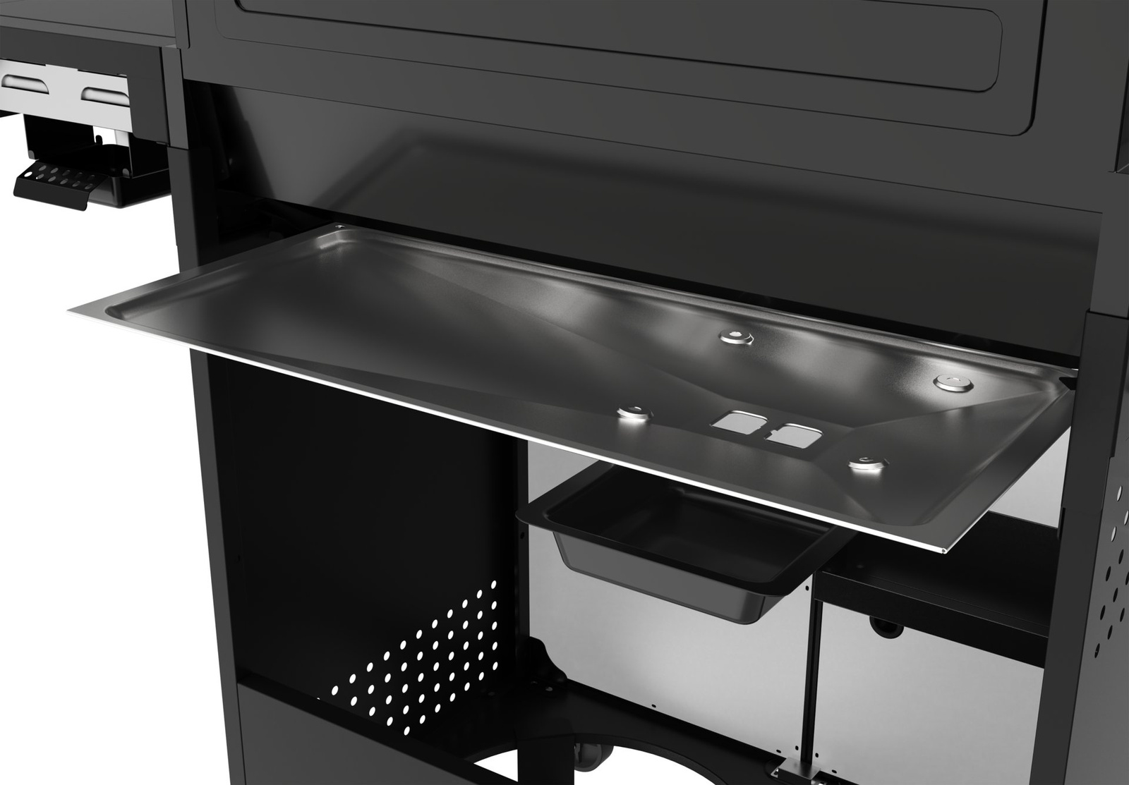 Grill à gaz 5+1 19 kW noir | YATO YG-20031