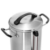 Chauffe-eau 15 l avec bac d'égouttage, paroi simple | FORGAST FG05216