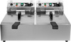 Friteuse électrique à 2 cuves 2x6 L | YATO YG-04622