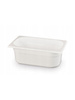 Récipient GN 1/4 prof. 6,5 cm en polycarbonate blanc | HENDI 862681