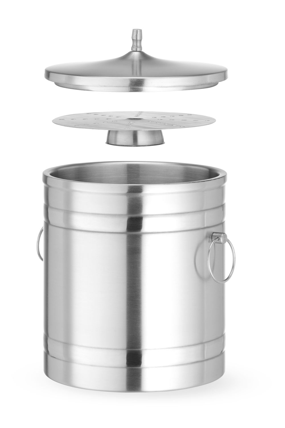 Récipient isotherme pour glaçons avec couvercle, 5 l, diamètre 20 cm | HENDI 594704