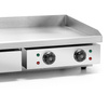 Plaque grill électrique double, lisse, 72,8x40 cm, 4,4 kW | FORGAST FG09102