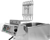 Friteuse électrique à 2 cuves avec armoire et robinets de vidange 2x11,5 L | YATO YG-04638