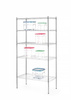 Étagère de stockage chromée | HENDI 812204