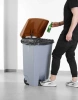 Couvercle pour poubelle 120 L, marron | HENDI 873519