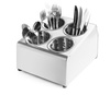 Rangement pour couverts 4 sections | HENDI 552407