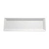 Plateau PURE en mélamine blanc 35,5x18 cm | APS 83403