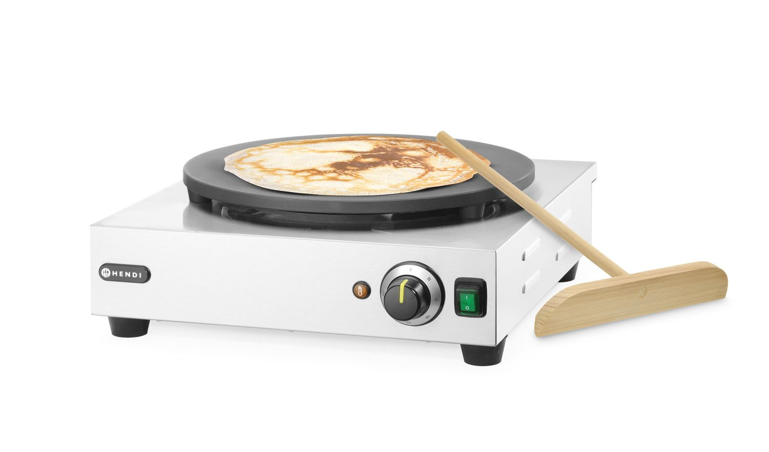 Crêpière électrique 3000 W, diamètre 40 cm | HENDI 212028