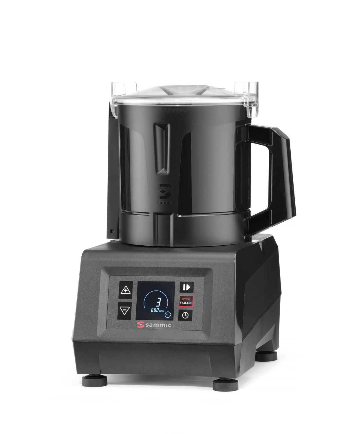 Cutter-émulsifiant pour aliments 4,4 l, 1,1 kW, 300-3000 tr/min | SAMMIC 1051000