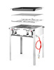 Gril à gaz Grill Master MAXI GN 2/1, 59x48 cm, 9,2 kW | HENDI 154717