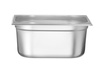 Bac GN 1/2 prof. 15 cm en acier inoxydable BUDGET LINE | HENDI 800348