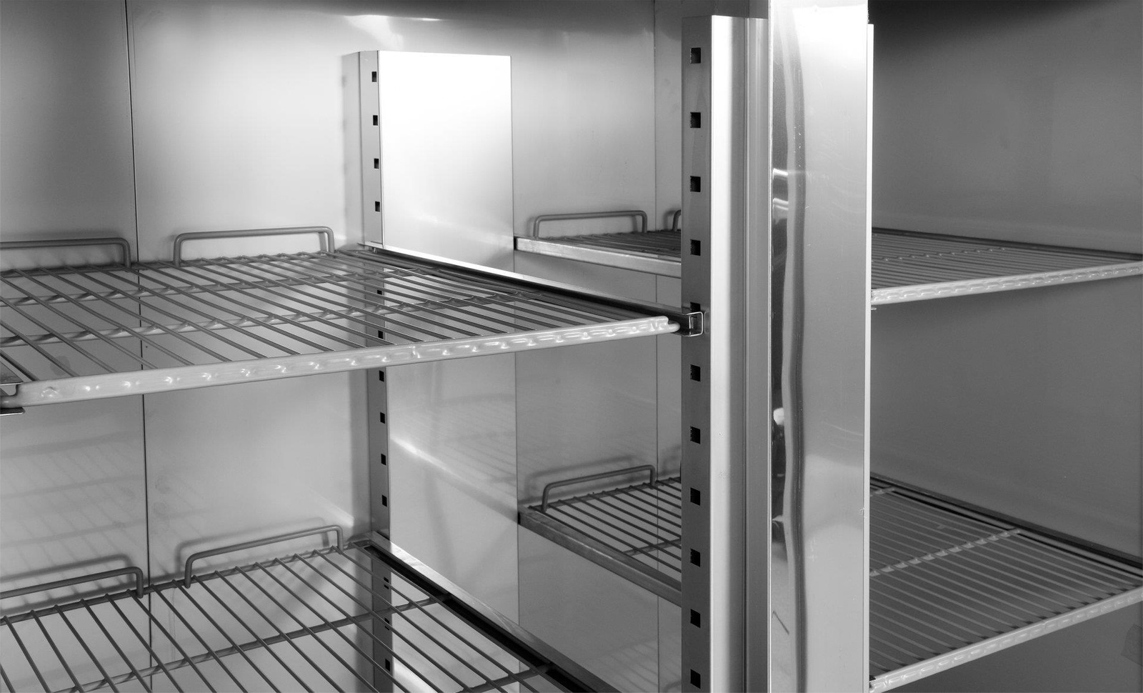 Armoire de congélation en inox 2-portes 1200 l | YATO YG-05221