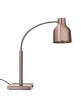 Lampe chauffante pour plats, flexible, cuivrée, 220-240 V/250 W, 26,8x20,3x66 cm | HENDI 273753