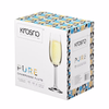 Flûtes à champagne Pure 170 ml - lot de 6 pièces | KROSNO FKMA357017011010