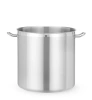 Casserole haute en acier inoxydable sans couvercle, Profi Line, 50 l, diamètre 40 cm, hauteur 40 cm | HENDI 830628