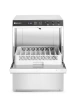 Lave-vaisselle professionnel Doppio avec doseur de détergent et pompe de vidange, panier 50x50 cm, 3,4/4,9 kW, 230/400 V | HENDI 237366