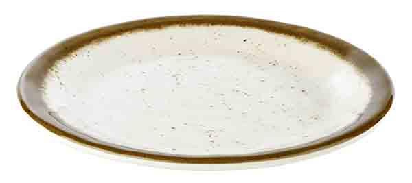 Assiette STONE ART en mélamine, 19x2 cm | APS 84510