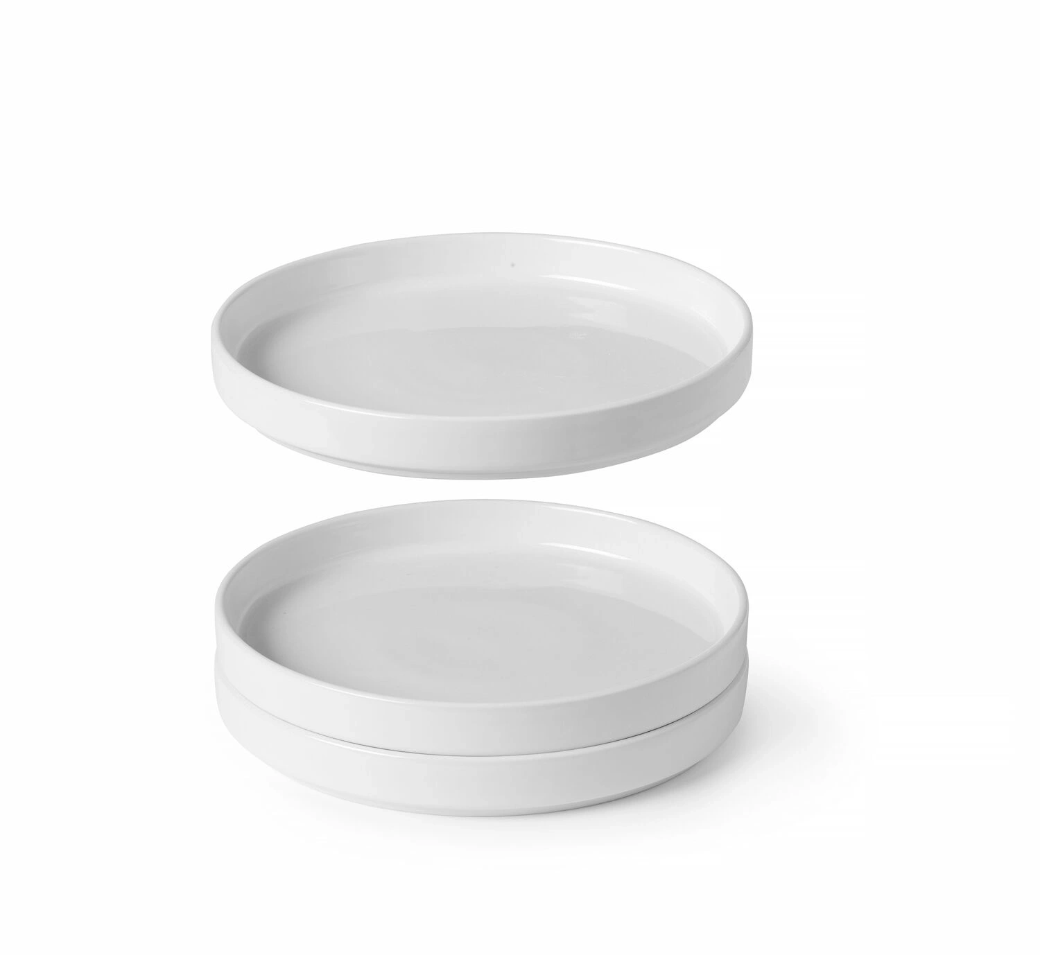 Assiette à bord haut Oslo, blanc - Ø 24 cm | HENDI 768747
