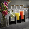 Socle pour carafes Valo, 41x16x12 cm, noir | APS 14123