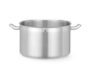 Casserole moyenne en acier inoxydable Profi Line, 15,1 l, diamètre 32 cm, hauteur 19 cm | HENDI 830345