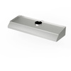 Hotte murale en acier inoxydable 240x110 cm | FORGAST