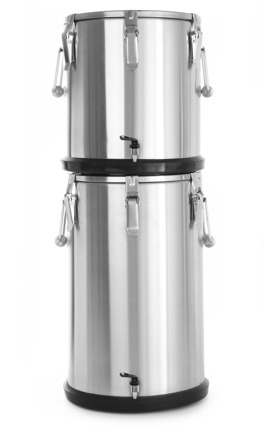 Thermos en acier avec robinet, 20 l, diamètre 33 cm, hauteur 36 cm | HENDI 710227