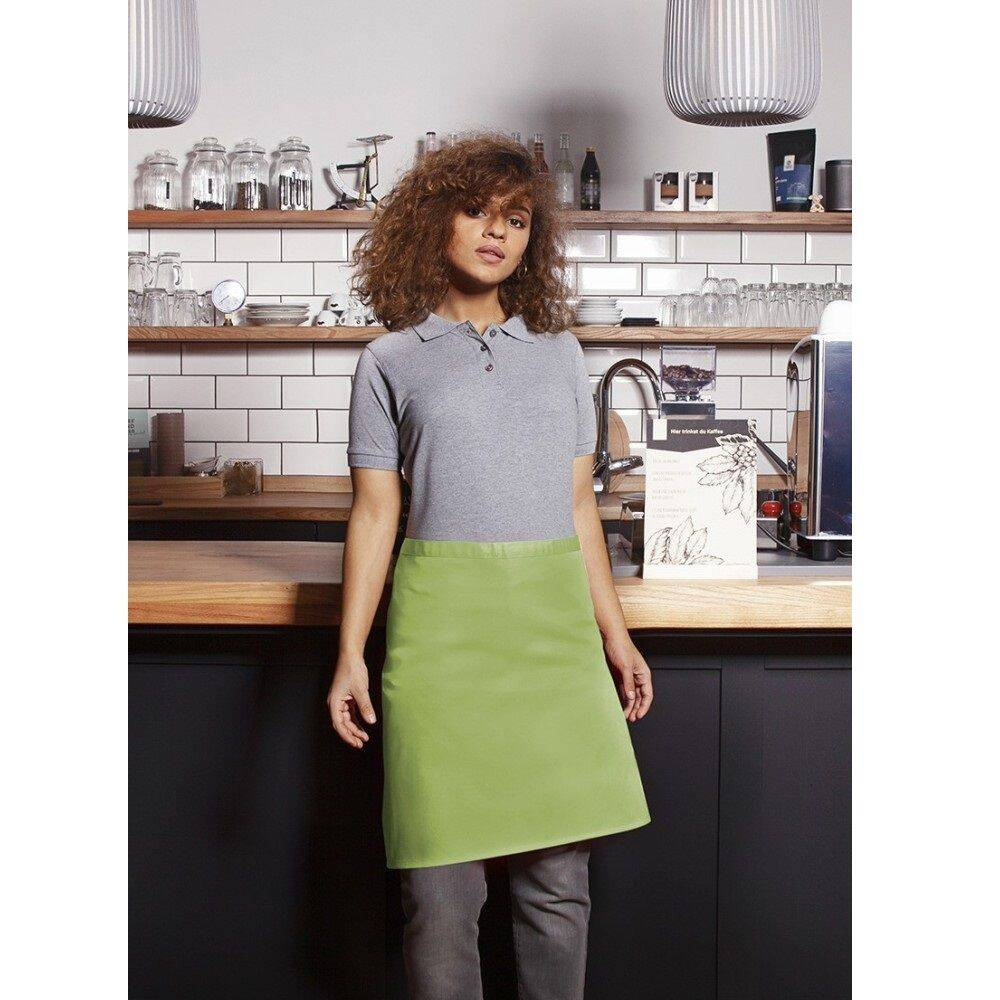 Tablier Basic 70 x 55 cm citron vert | KARLOWSKY BVS 2-81-Stck