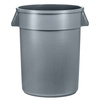 Poubelle, conteneur 80 L, diamètre 49 cm, hauteur 61 cm | FORGAST FG00508