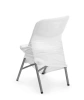 Housse pour chaise de traiteur, blanche, 54x44x84 cm | HENDI 816363