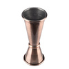 Doseur à cocktail double 25-50 ml, couleur cuivre antique | APS 93324