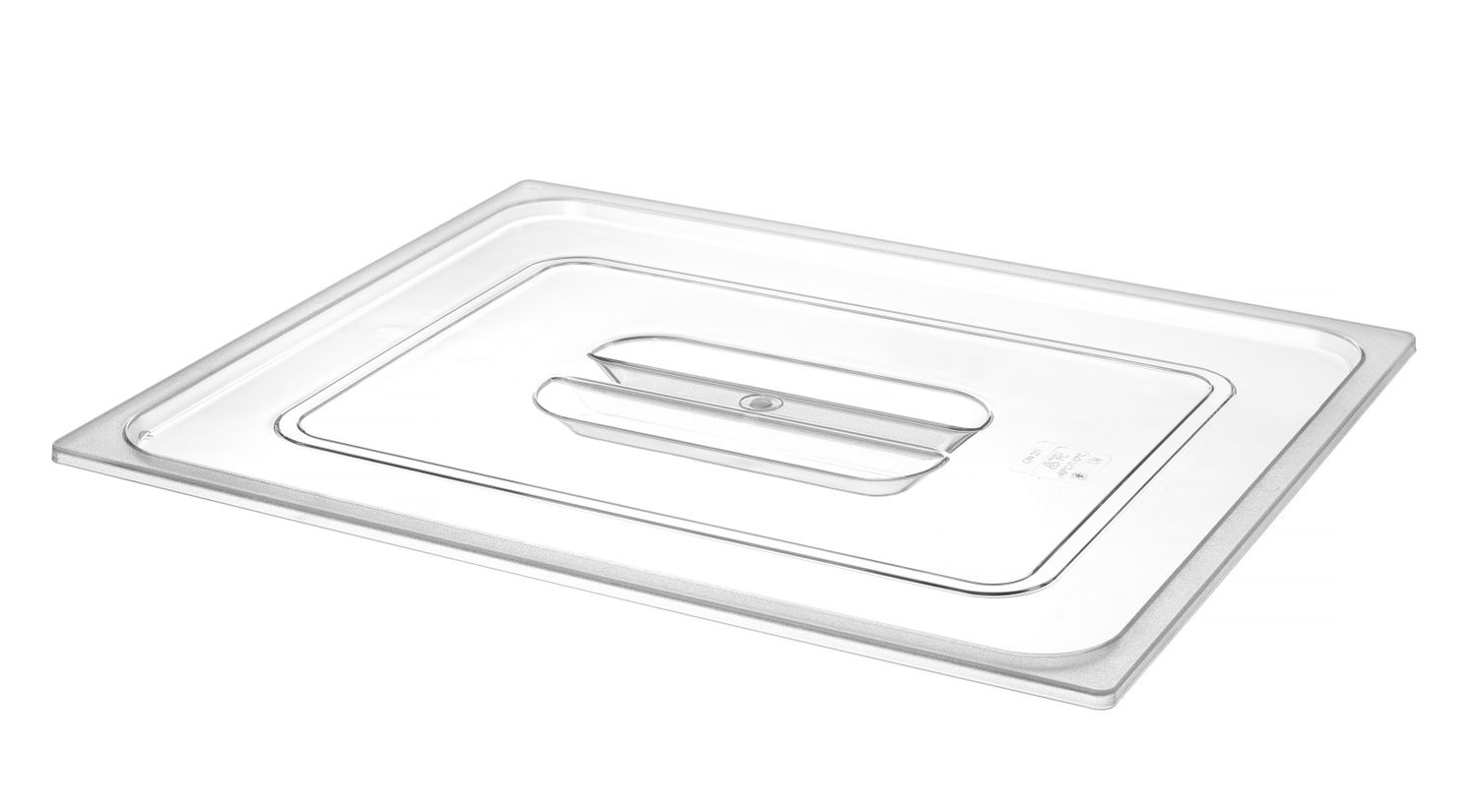 Couvercle en polycarbonate pour GN 2/1 | HENDI 864098