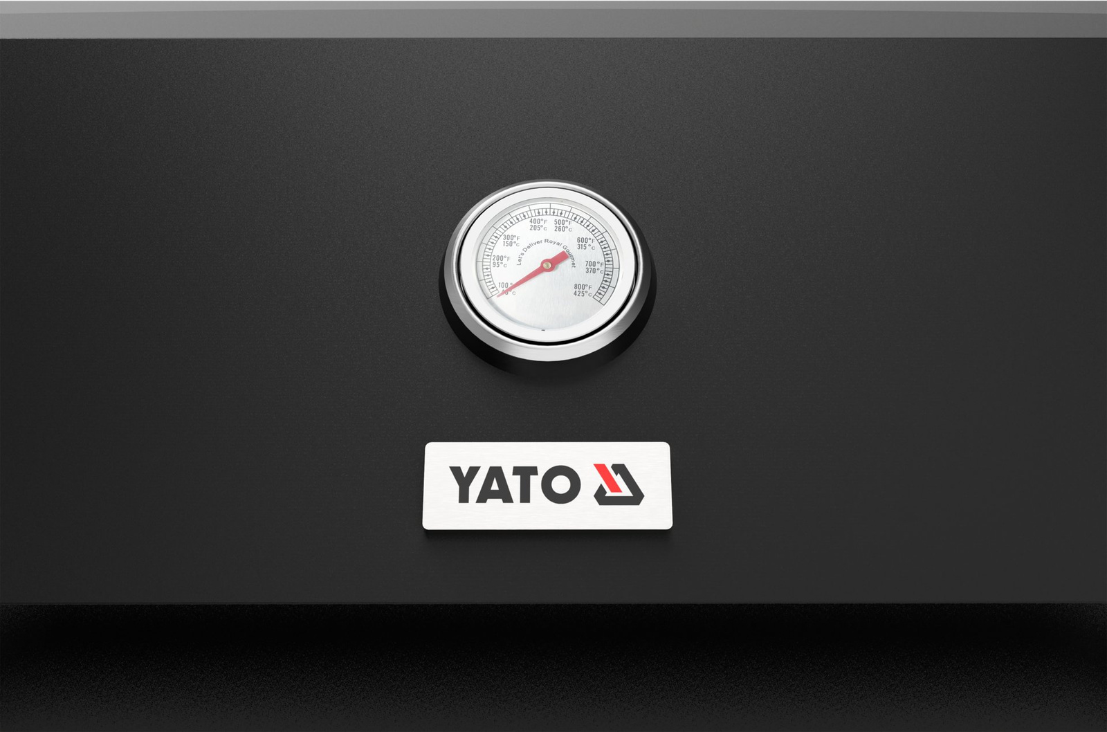 Grill à gaz 5+1 19 kW noir | YATO YG-20031
