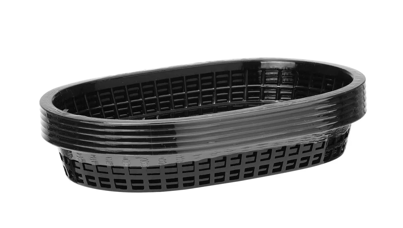 Panier à pain noir, 6 pcs | HENDI 426890