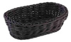 Panier en polypropylène PROFI LINE, ovale, noir, 19x12x6 cm | APS 50626