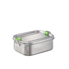 Boîte à déjeuner LUNCHBUDDY, acier inoxydable, 18.5x13.5x6.5 cm, 800 ml | APS 66900