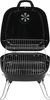Gril à charbon portable avec couvercle, grille 33x35,5 cm | LUND 99483