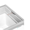 Congélateur bahut avec vitre plate en verre, capacité 290 L | FORGAST FG08400
