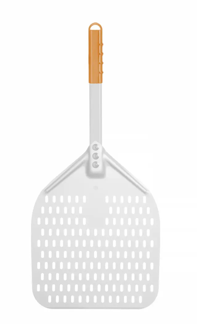 Pelle à pizza perforée, long. 66 cm | HENDI 618073