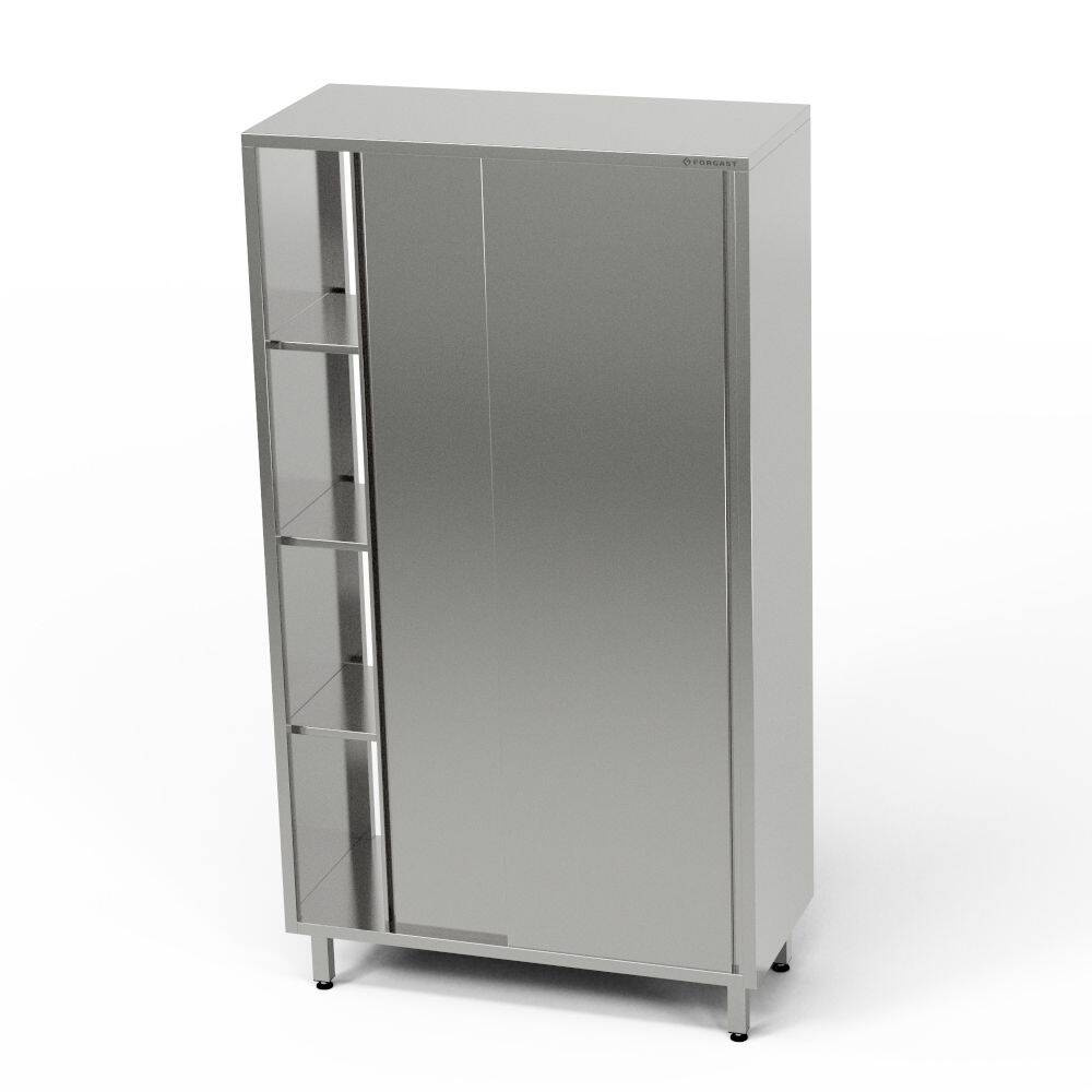 Armoire traversante en acier inoxydable 90x50x200 cm | FORGAST