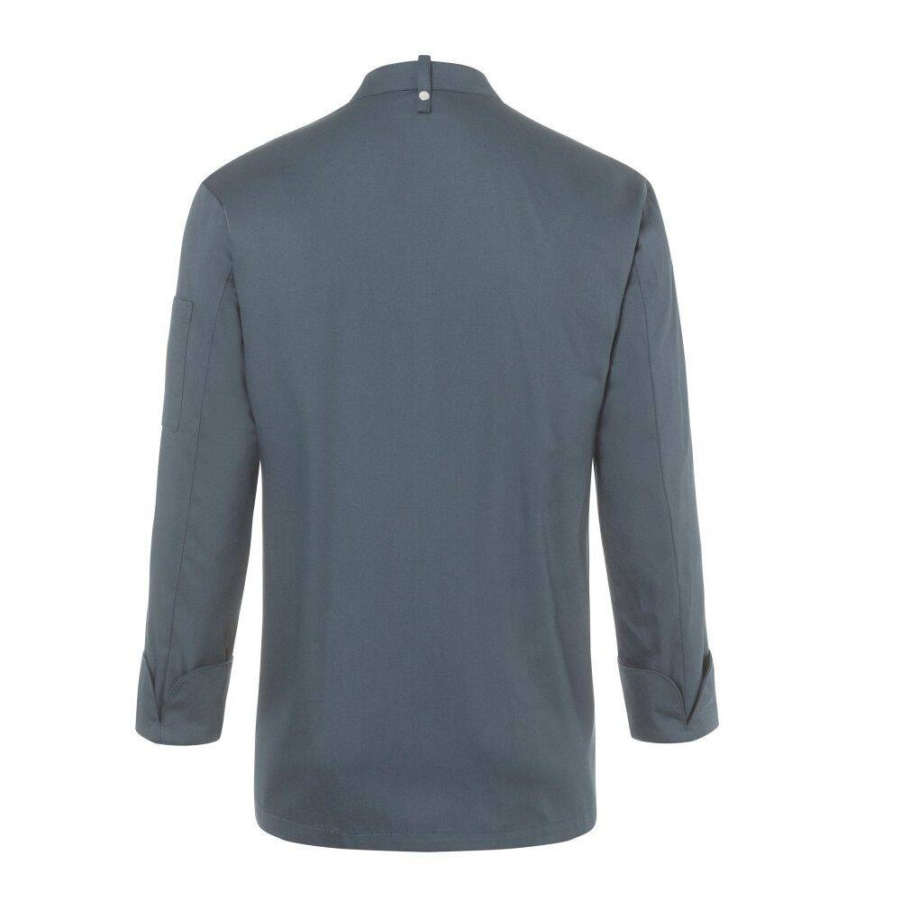 Veste de cuisinier homme Noah anthracite | KARLOWSKY JM 25-5