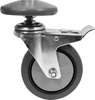 Chariot de service en acier inoxydable à 3 étagères, pliable | YATO YG-09091