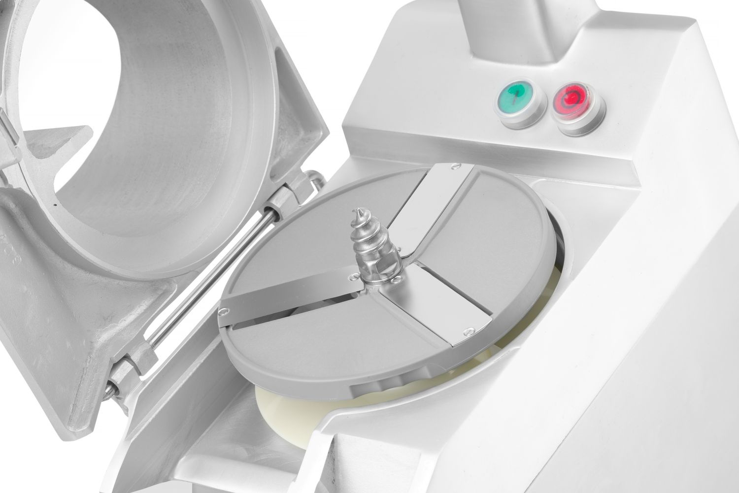 Hachoir à légumes avec 5 disques, grande trémie, 0,75 kW, 350 kg/h | HENDI 231852
