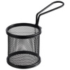 Corbeille de service SNACKHOLDER, couleur noire, 8x7.5 cm | APS 40624