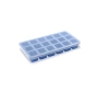 Moule pour mini glaçons avec couvercle, bleu, 21,7x11,4x3 cm | HENDI 679074