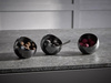 Bol SPHERE, ensemble, 3 pièces, mélamine, couleur noire, 8x7 cm, 100 ml | APS 40772