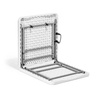 Table de catering pliante 122x61x74 cm, capacité de charge jusqu’à 150 kg | FORGAST FG03802