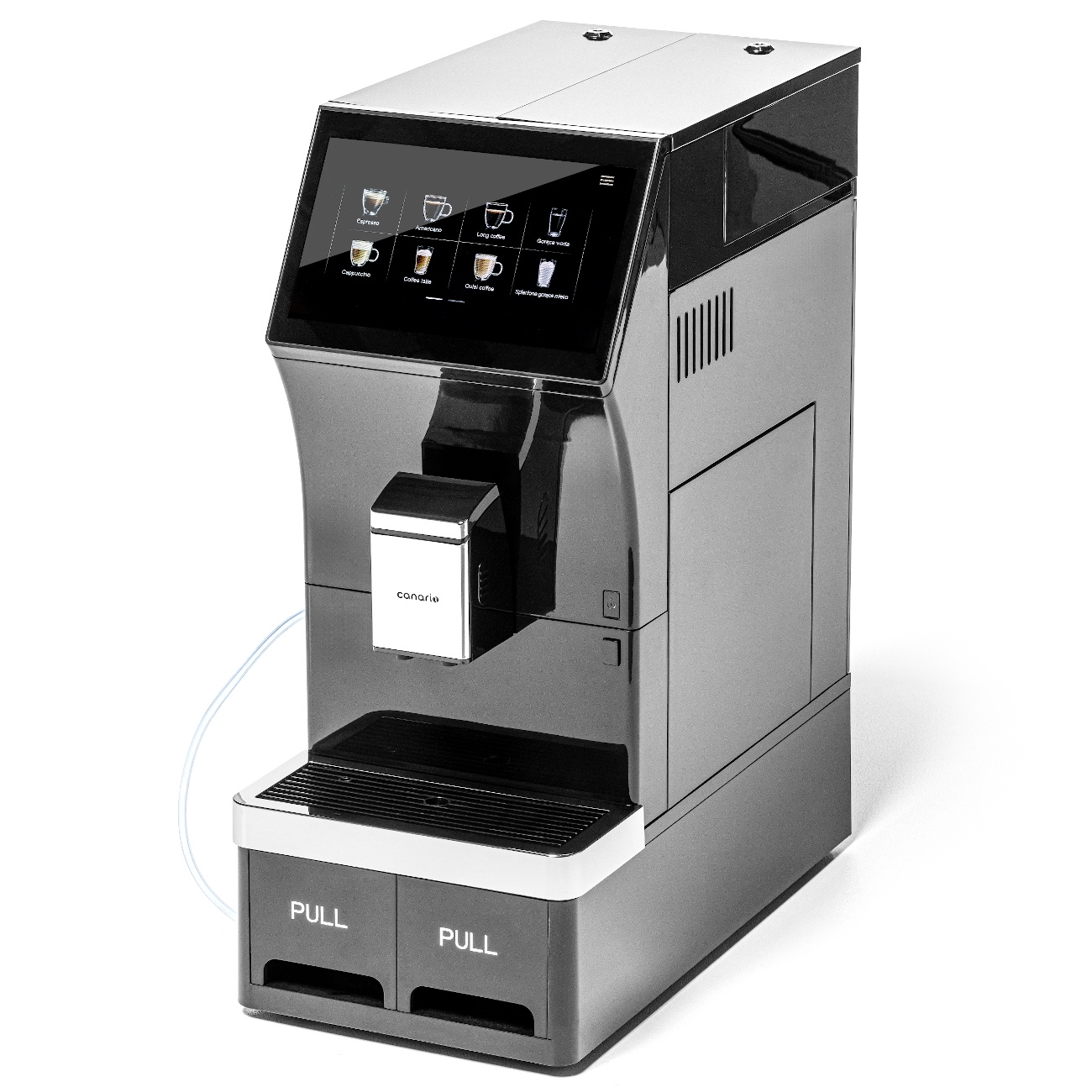 Machine à café automatique avec grand écran, réservoir d'eau 3,5 L | CANARIO CAFE CC701