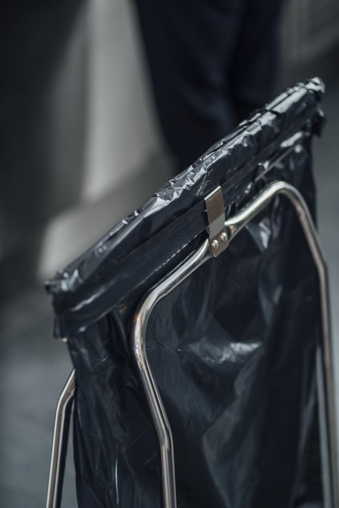 Support pour sac poubelle « QUICKSTEP » 120 l | APS 580